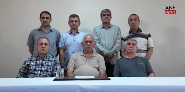 Asker katili Öcalan'ın video mesajı yayımlandı!