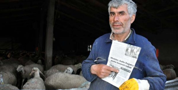 Gazete ilanıyla ÇOBAN ARIYOR