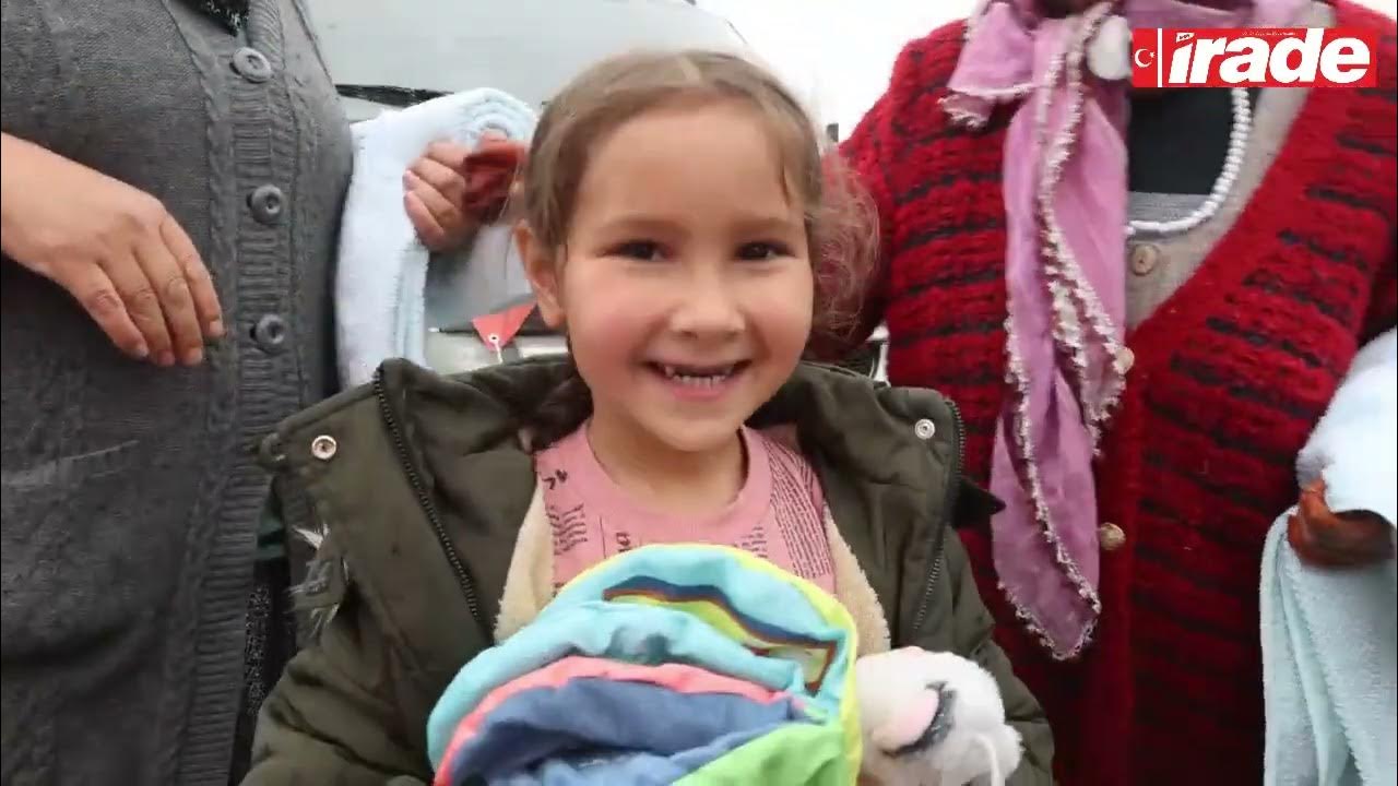 DEPREMZEDELERE GIDA YARDIMI
