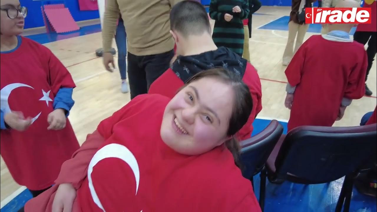 DOWN SENDROMLU ÖZEL ÇOCUKLAR SPORLA BULUŞTU