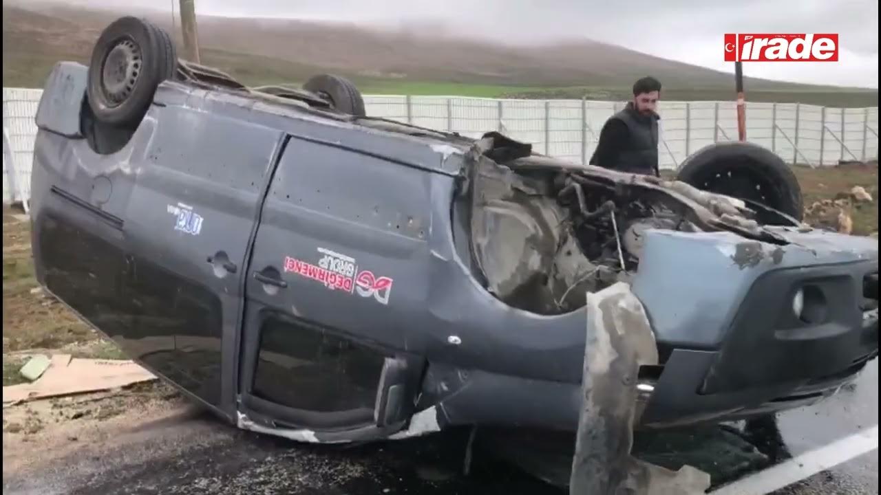 4 AYRI KAZADA 1 KİŞİ YARALANDI