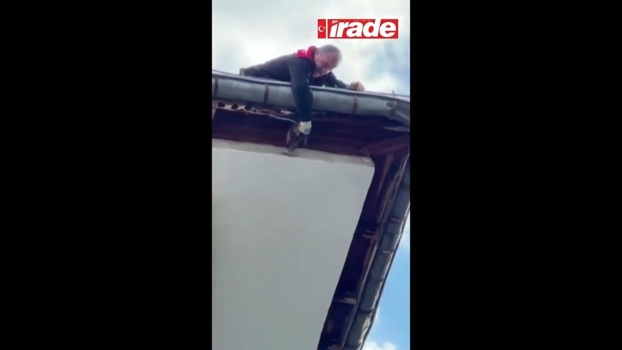 EBABİL KUŞUNUN YARDIMINA İTFAİYE KOŞTU