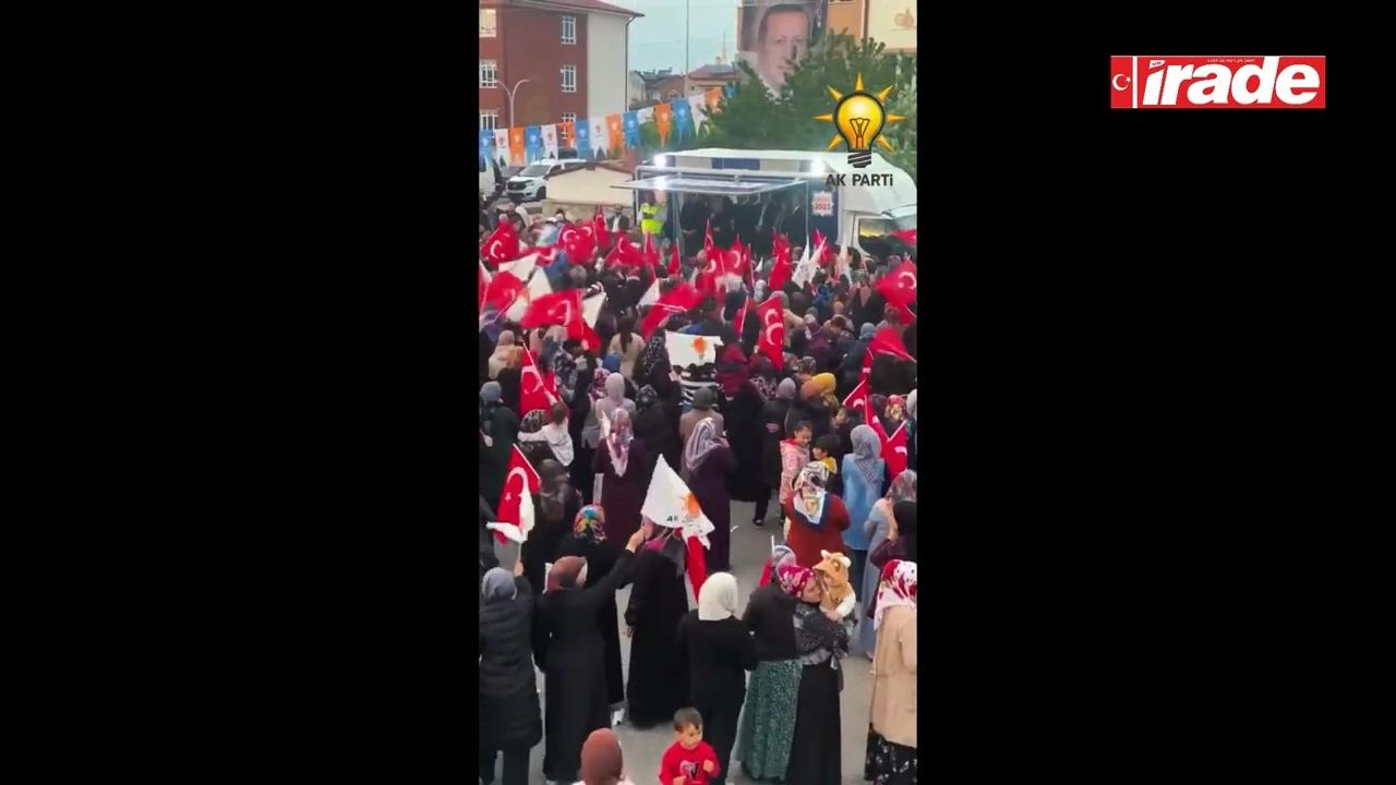 AK PARTİ'DEN MİTİNG GİBİ TOPLANTI