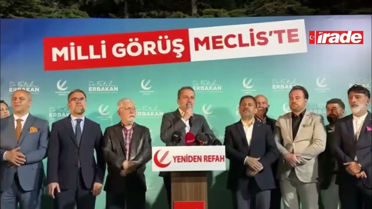 Ye­ni­den Refah’a Sivas’tan 14 bin oy