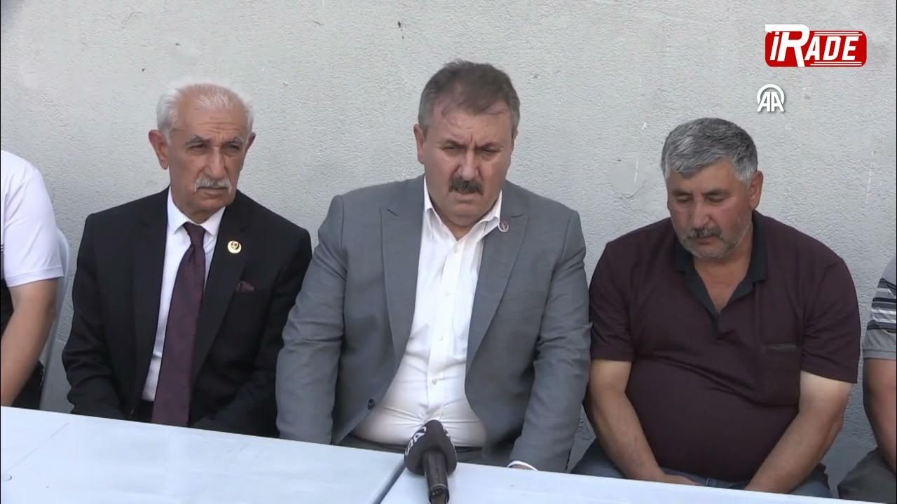 BBP Lideri Destici Şehidin Baba Ocağını Ziyaret Etti