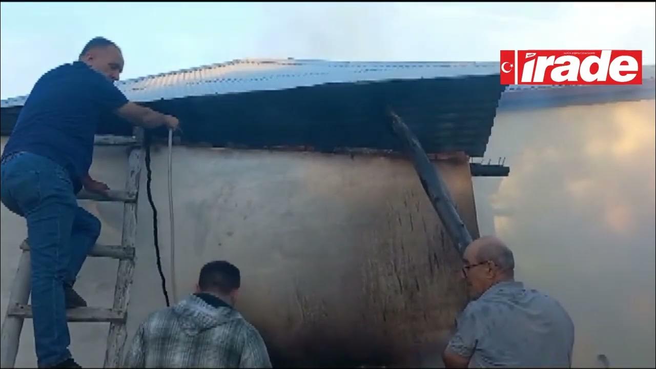 Bahçesindeki Otları Yakmak İstersen Komşusunun Odunluğunu Yaktı!