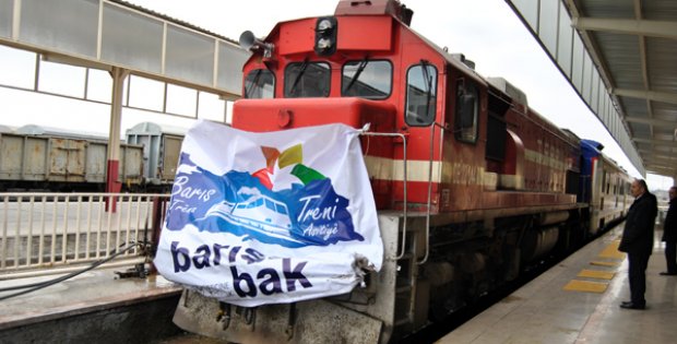 Barış Treni´nin 6. Durağı Sivas Oldu