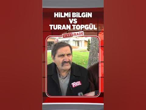 Hilmi Bilgin vs Turan Topgül /Sokak Röportajı/ #sivas #haber #shorts  #sokakröportajı #haberler