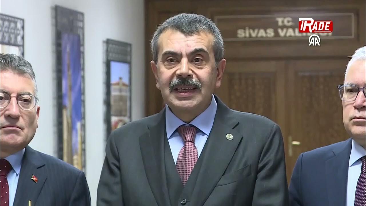 Bakan Tekin Sivas'ta Temaslarda Bulundu