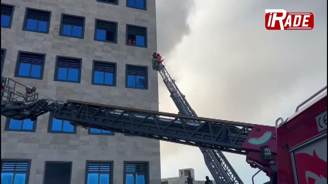 Sivas'ta Üniversite Hastanesinde Yangın!