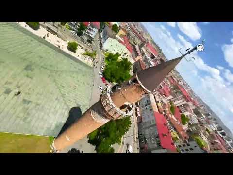 Tarihi Cami, FPV Dron İle Görüntülendi