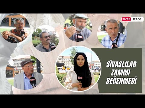 Sivaslılar Zammı Beğenmedi!
