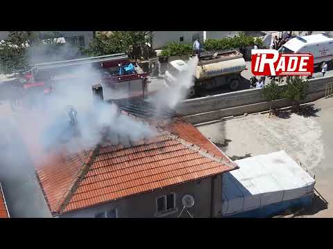 Sivas'ta Anne ve Engelli Oğlunun Evi Yandı!