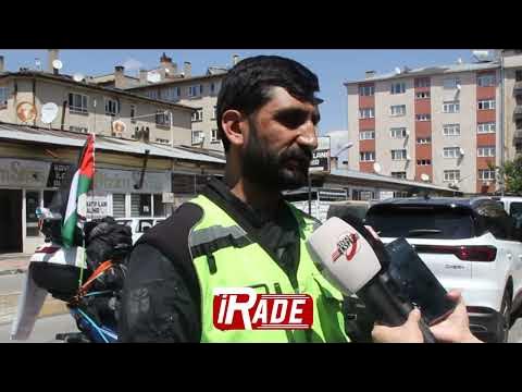 SİVASLI HASAN ŞEHİR ŞEHİR GEZİP GAZZE’Yİ ANLATIYOR