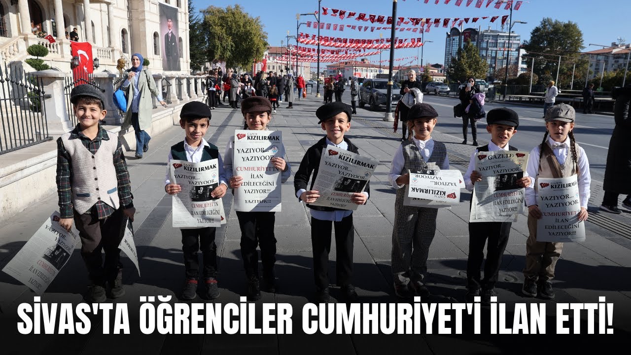 Sivas'ta Öğrenciler Cumhuriyet'i İlan Etti!