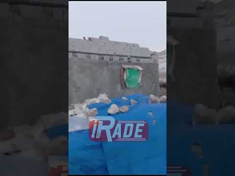 Sivas'ta Fırtına Hasara Neden Oldu! Evlerin Çatısı Uçtu, Duvarları Yıkıldı!