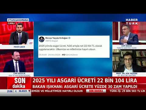 Gazeteci Cem Küçük Sivas'ı Örnek Göstererek Asgari Ücrete İsyan Etti!
