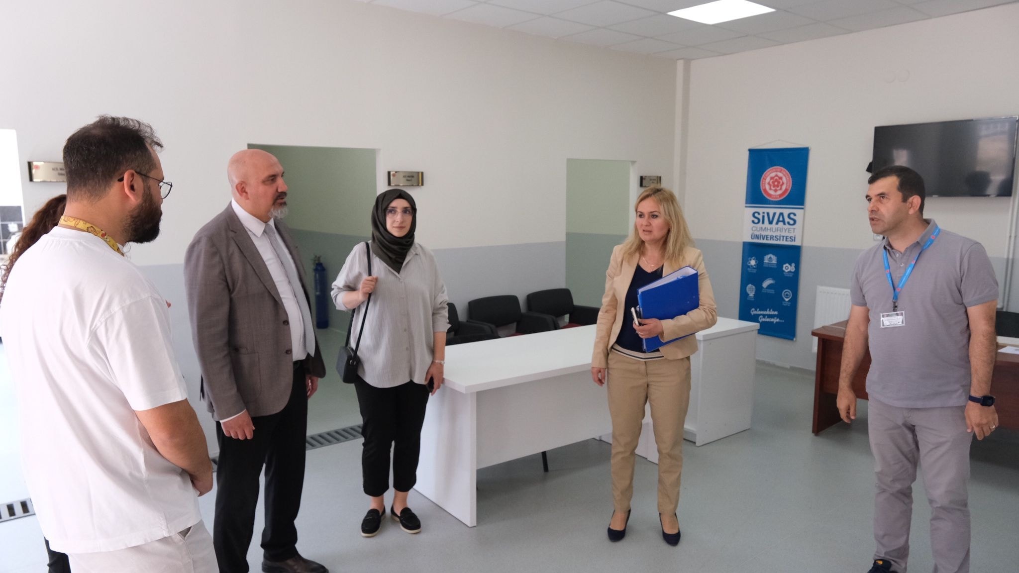 SCÜ’de akreditasyon toplantısı yapıldı