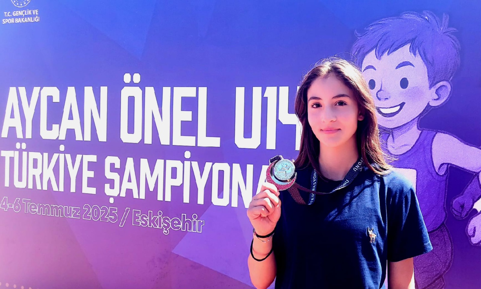 Sivaslı Ceyda Türkiye Şampiyonu Oldu