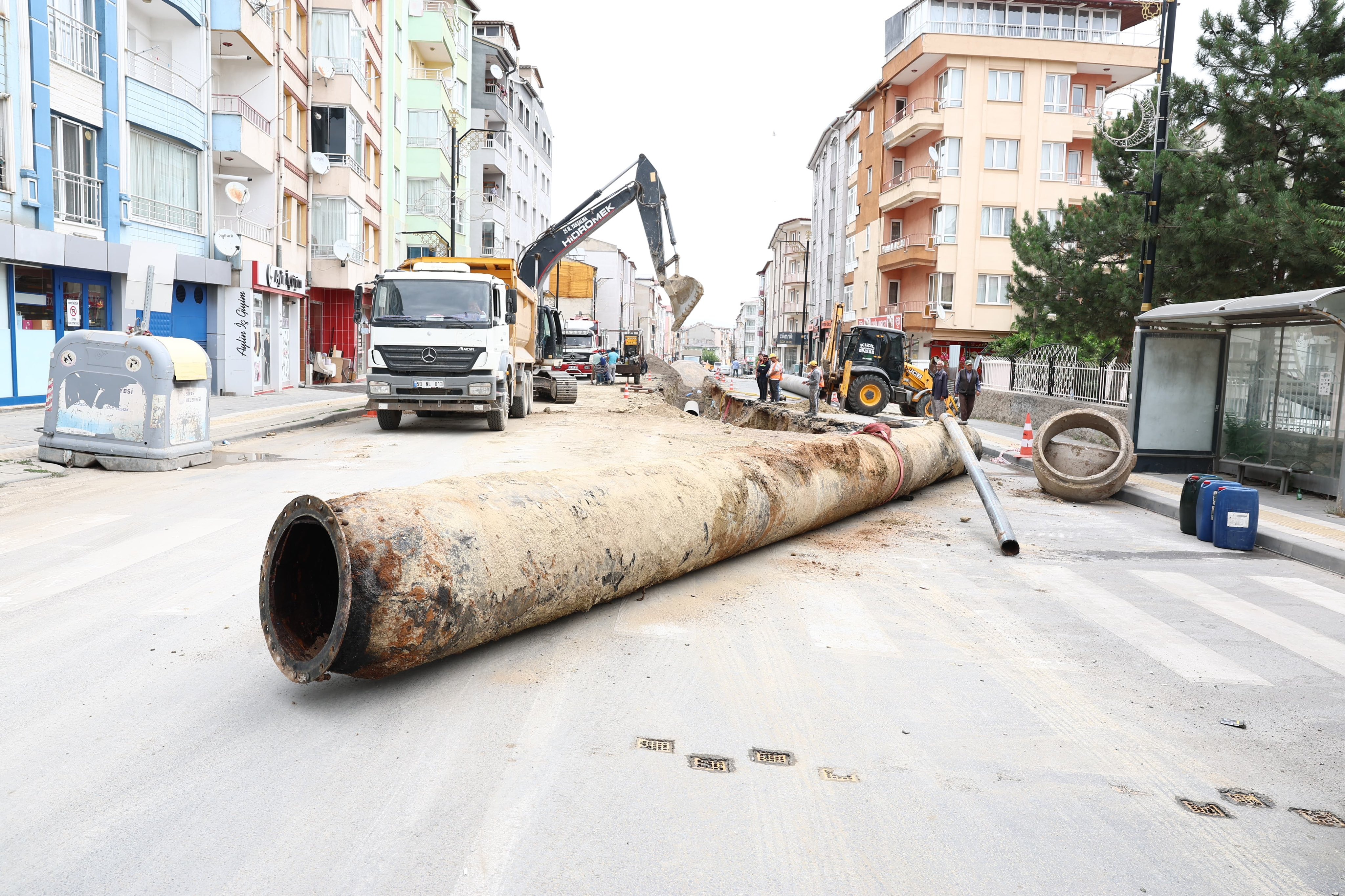 Sivas’ın Eski Su Hatları Tarih Oldu