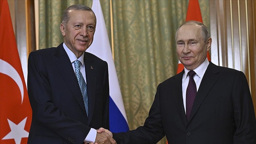 Cumhurbaşkanı Erdoğan, Putin'le telefonda konuştu