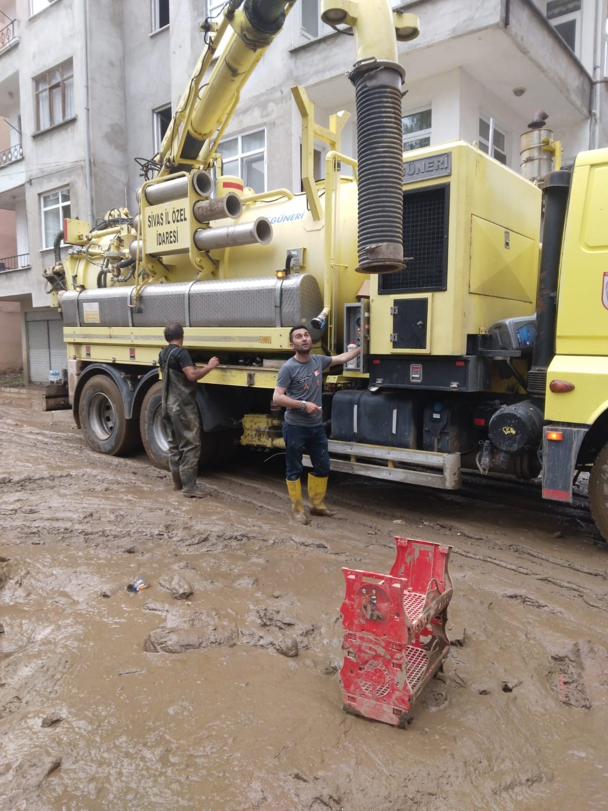 Sivas'ta 224 noktaya vidanjör takviyesi