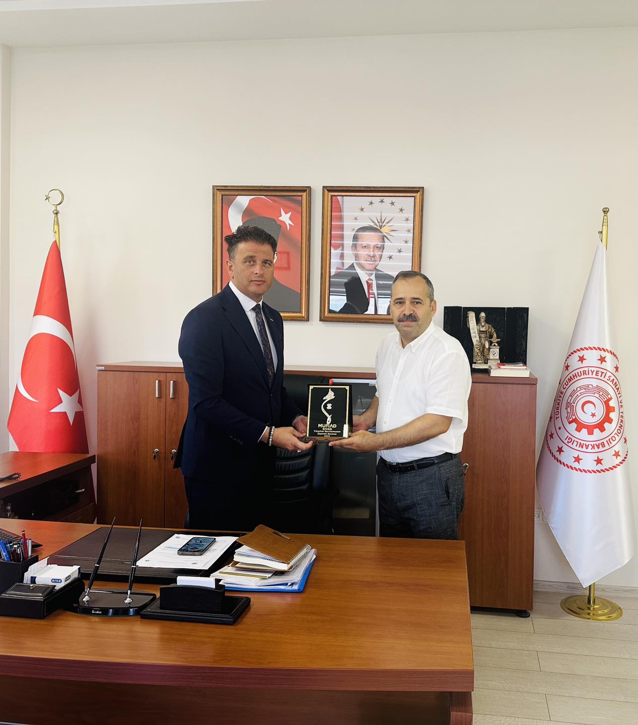 MÜSİAD heyetinden  Bandırmalı’ya ziyaret