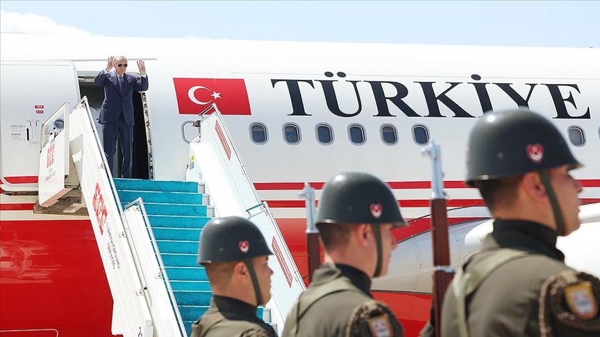 Cumhurbaşkanı Erdoğan, KKTC'ye gitti