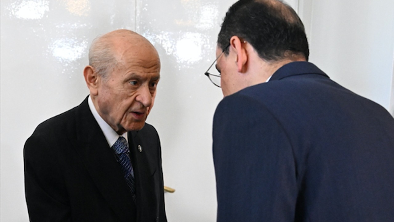 MHP lideri Bahçeli MİT Başkanı Kalın'ı kabul etti