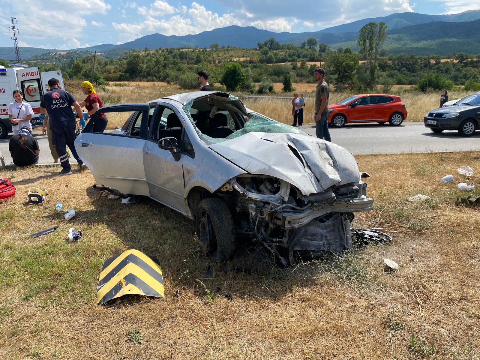Kaza yapan araçtaki 7 yaşındaki çocuk öldü!