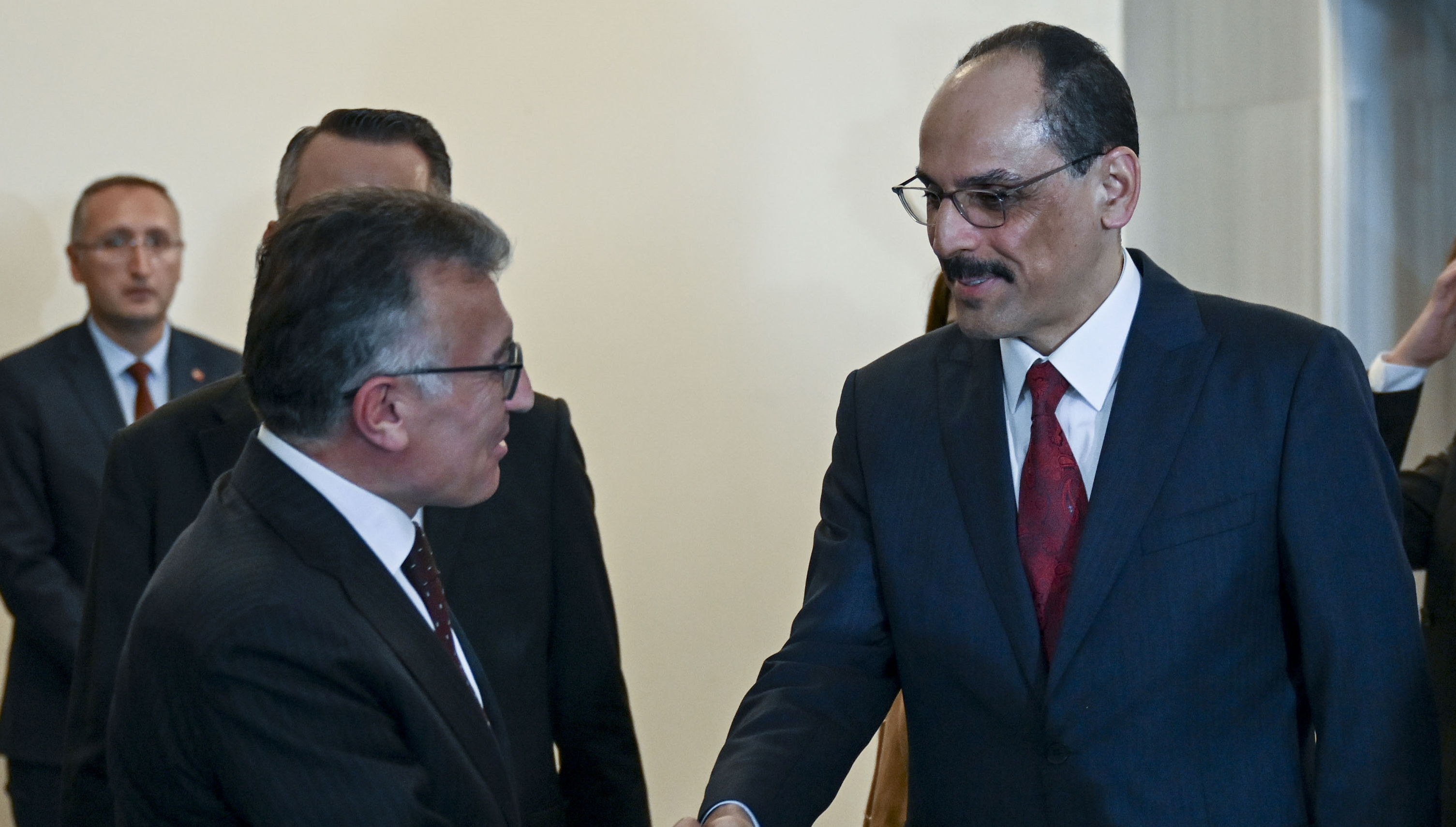 Sivaslı vekil Güler, Kalın'ı kabul etti