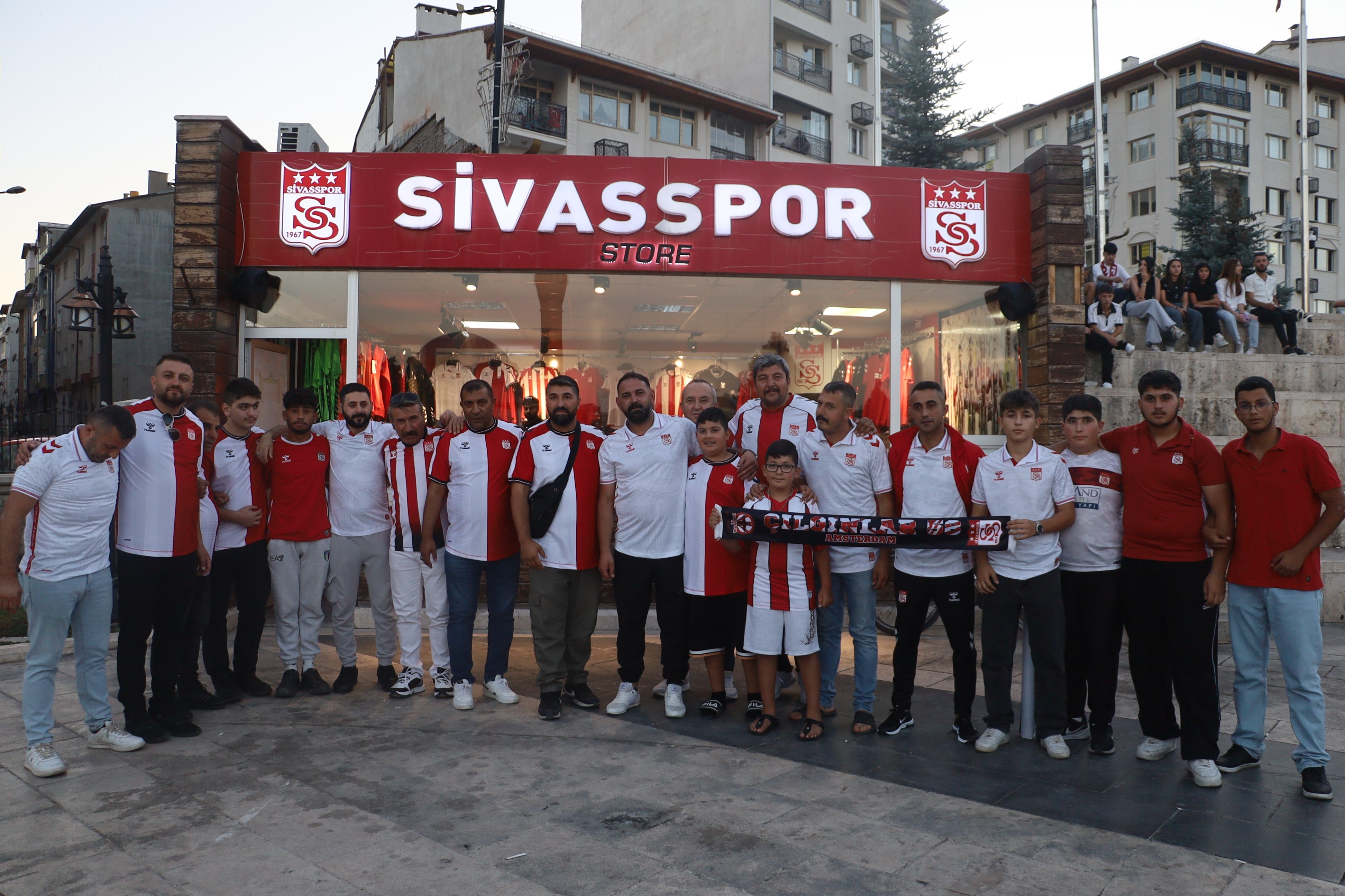 Çılgınlar 58'den Sivasspor'a destek!