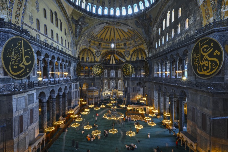 Ayasofya-i Kebir Camii yapay zekayla korunuyor