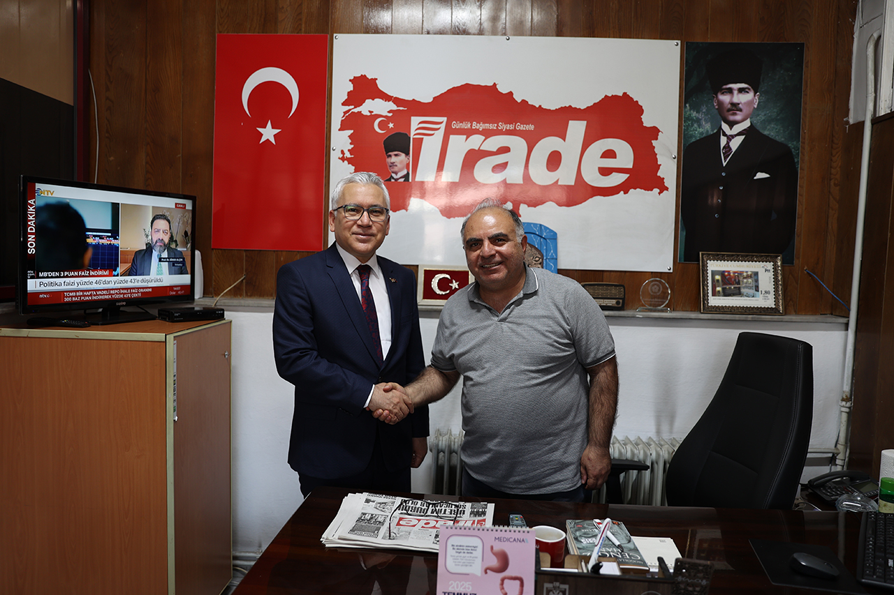Vali Şimşek’ten  İrade'ye ziyaret