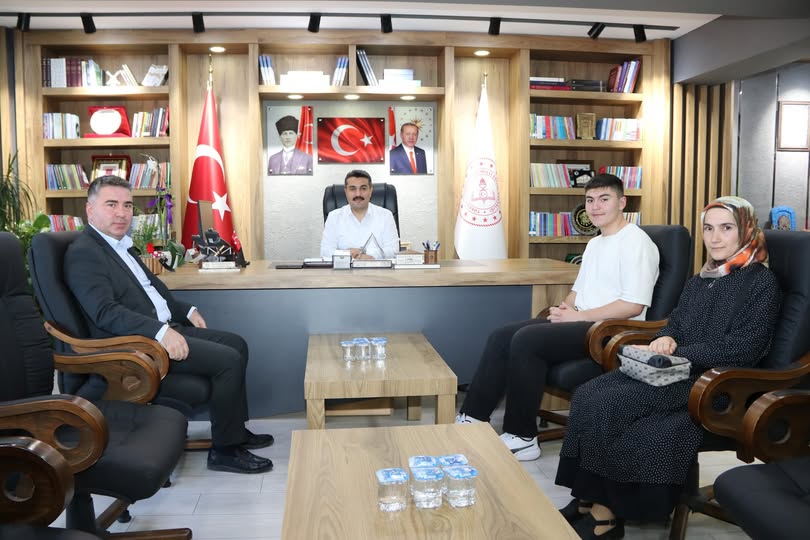 Erdoğan’dan Sivaslı öğrenciye tebrik