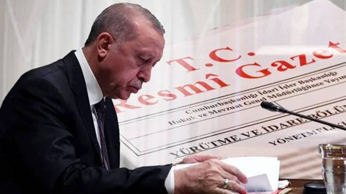 Cumhurbaşkanlığı tarafından yapılan atamalar Resmi Gazete’de