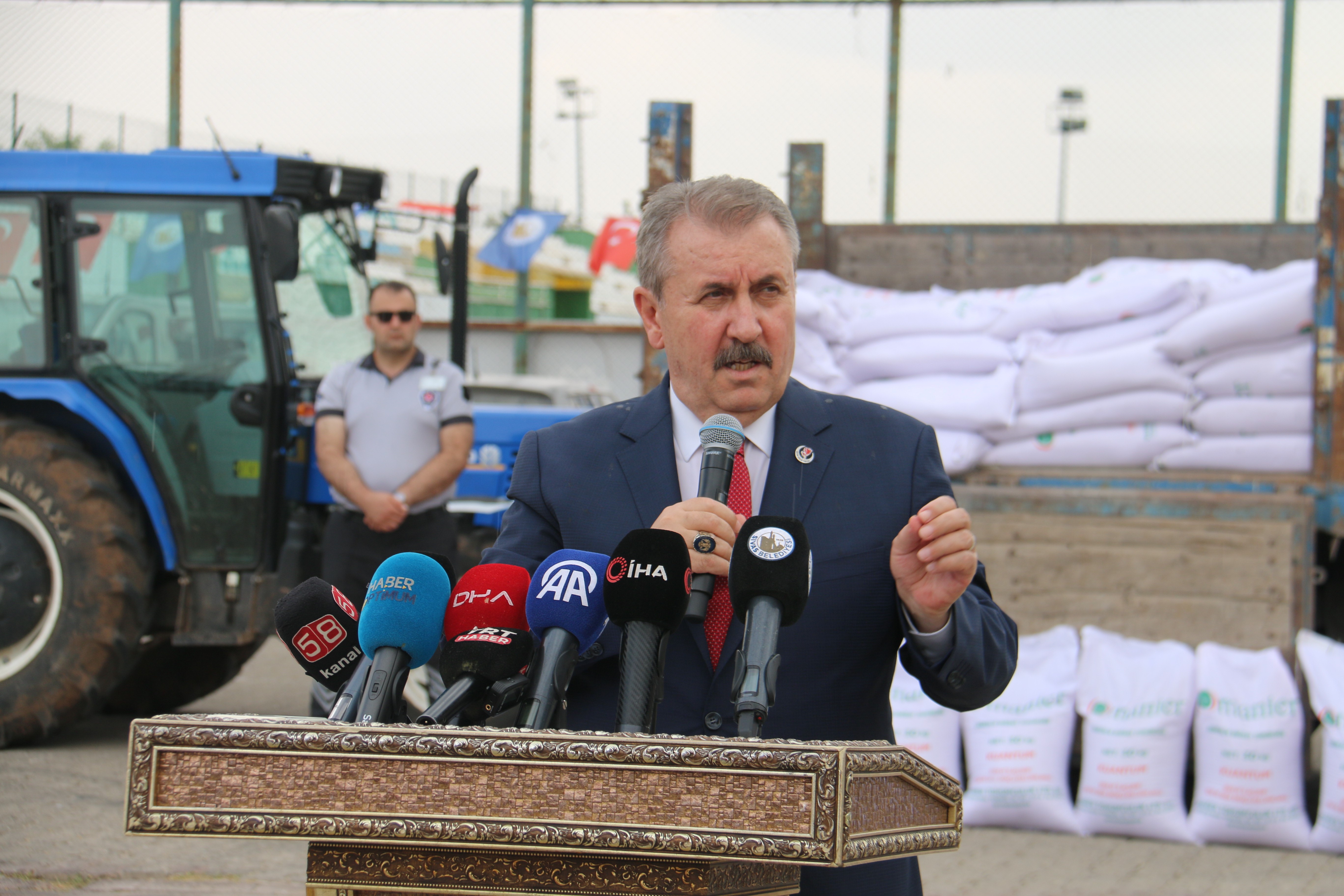 Destici'den Sivas'ta "Terörsüz Türkiye" mesajı!