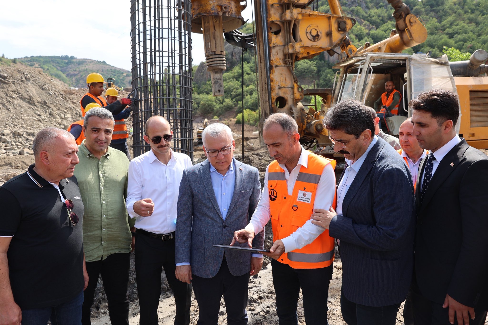 Sivas Valisi Yılmaz Şimşek’ten Ulaşım ve Yatırım Hamlelerine Yerinde İnceleme
