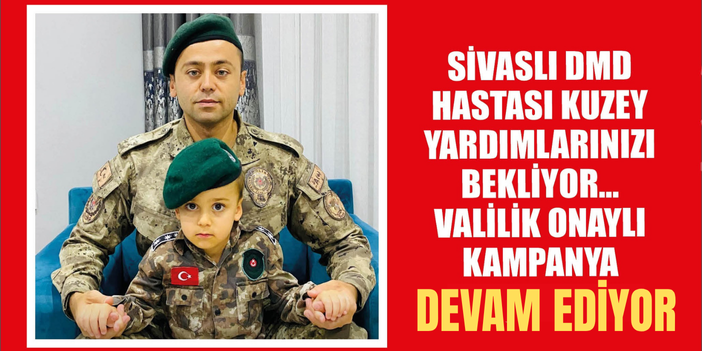 Minik Kuzey, Sivaslı hayırseverlerden yardım bekliyor!
