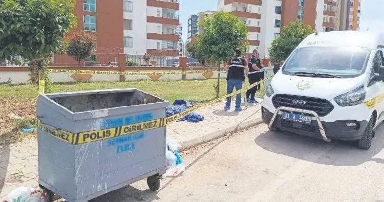Çöp konteynerinin yanında bebek bulundu