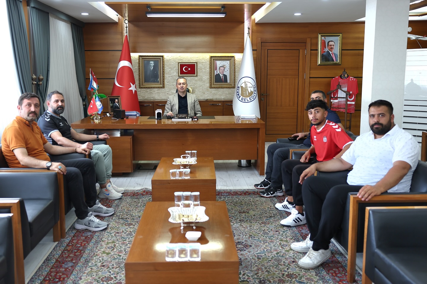 Sivasspor aşkı makamda konuşuldu