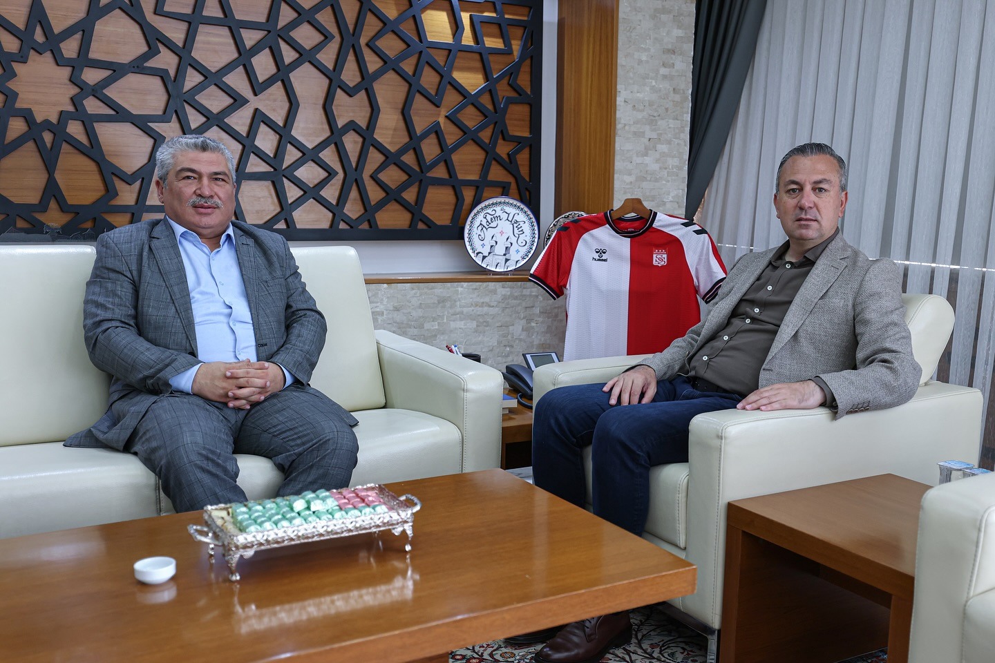 Altunkaya'dan Uzun'a veda ziyareti