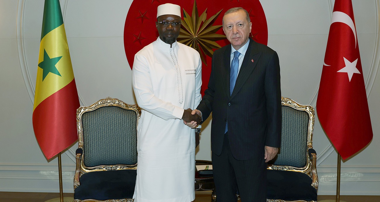 Erdoğan, Sonko'yu kabul etti!