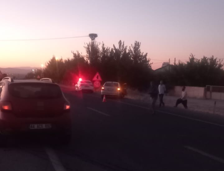 Malatya-Sivas yolunda kaza!