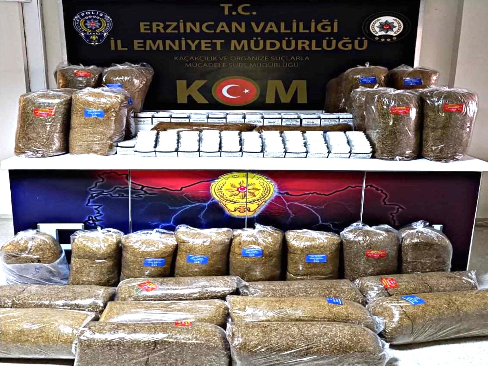 Sivas Yolunda Kaçak Tütün Operasyonu!