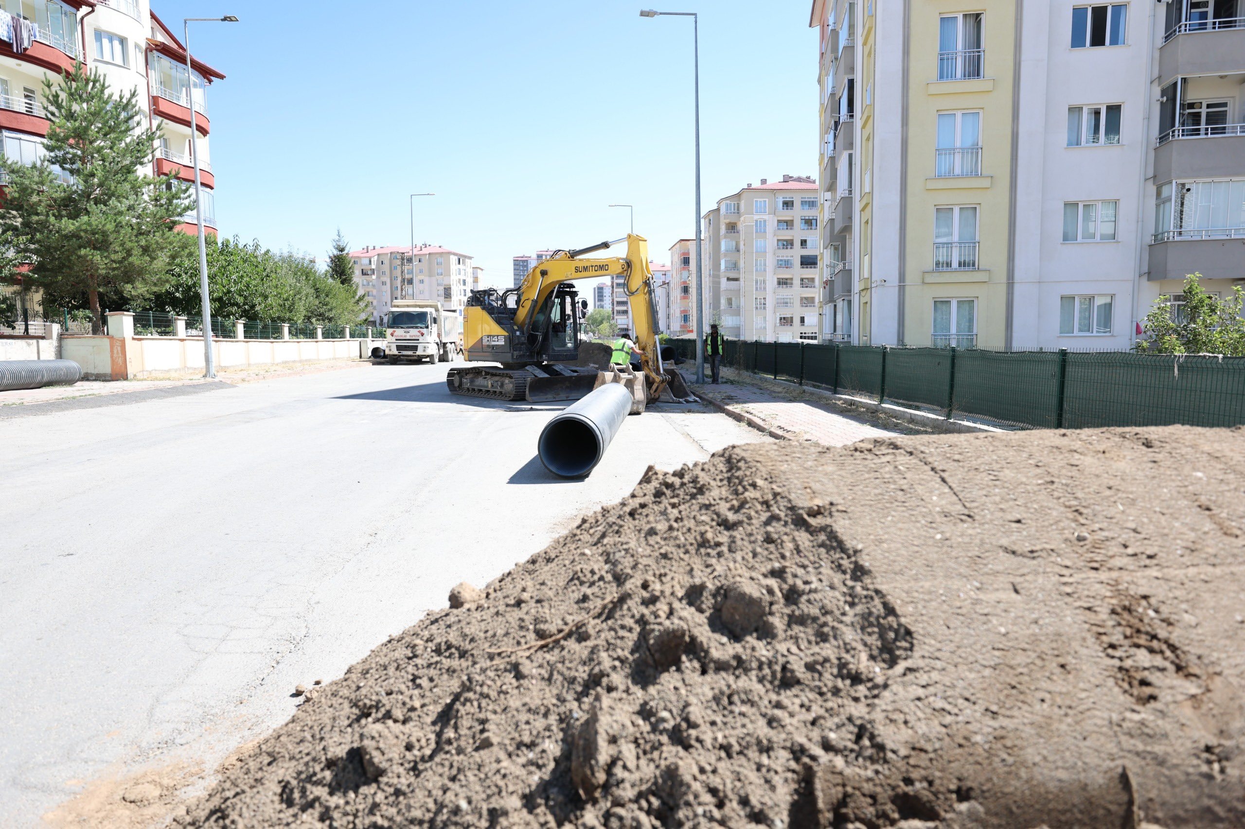 Sivas’ta yağışlı günlerde su baskını sorunu tarihe karışacak