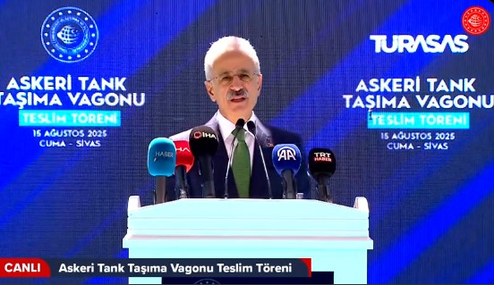 Sivas’ta Askeri Araç Taşıma Vagonları Teslim Edildi
