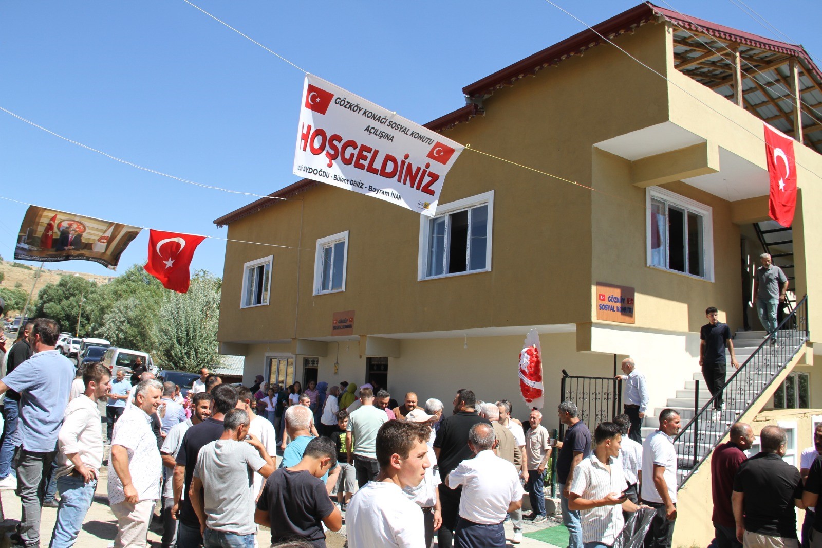 HSK Başkanvekili konak açılışı yaptı