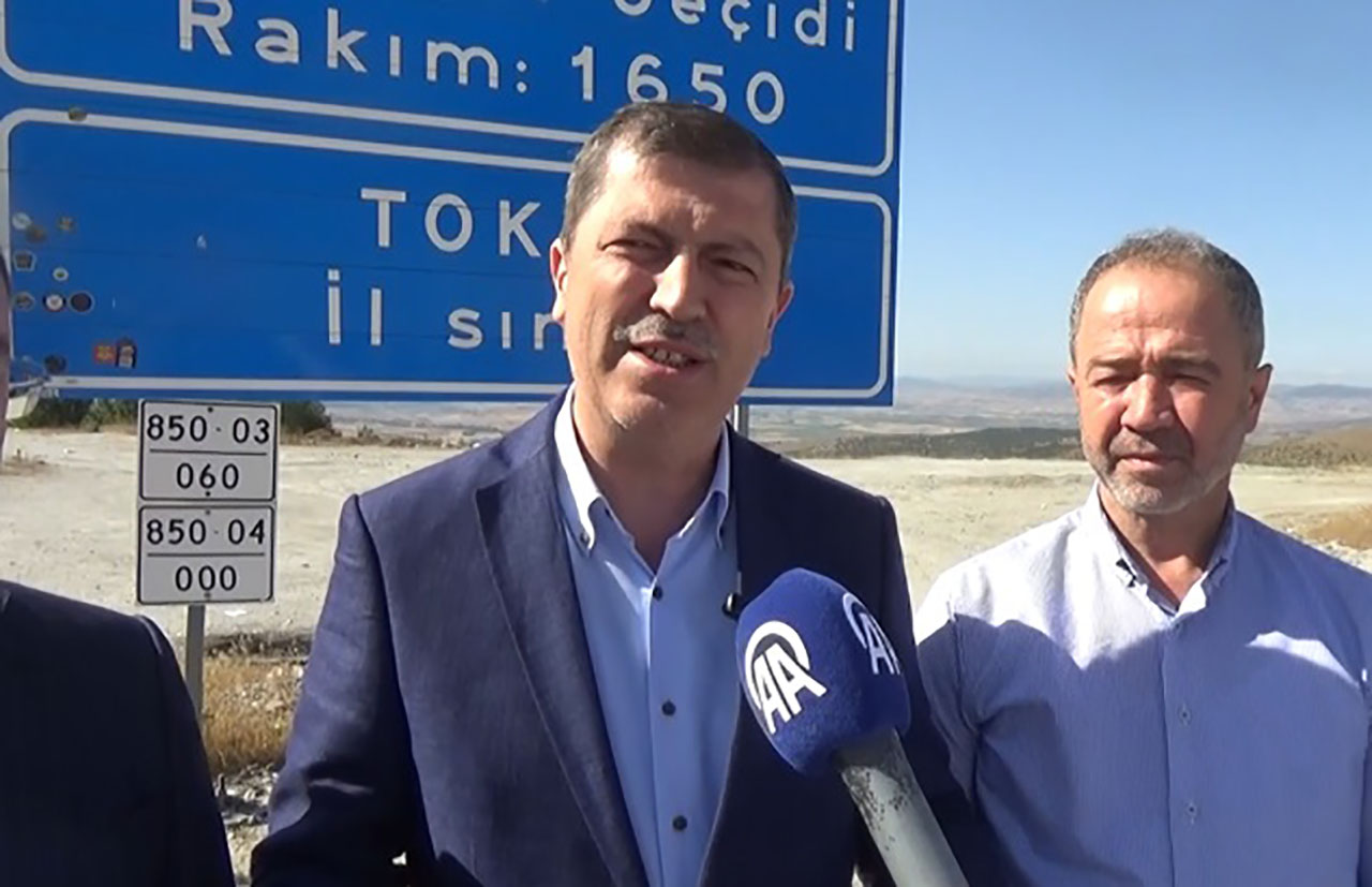Çamlıbel Geçidi'nde inceleme... Tokatlı Vekilden Abdullah Güler'e teşekkür