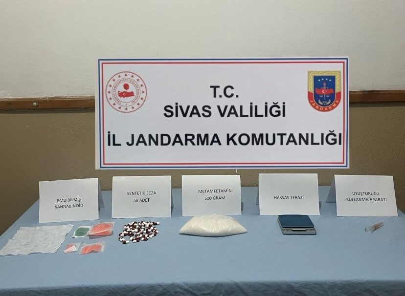 Sivas’ta Uyuşturucuya Büyük Darbe: Yüklü Miktarda Madde Ele Geçirildi